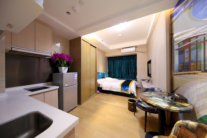 Imagen de la habitación del Hotel Guangzhou Chimelong Heefun International Service Apartment. Foto 9