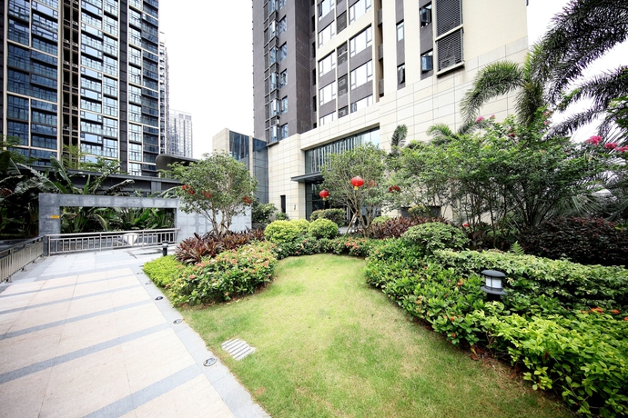 Imagen de los exteriores del Hotel Guangzhou Chimelong Heefun International Service Apartment. Foto 19