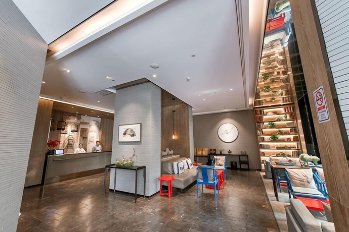 Imagen de los interiores del Hotel Guangzhou City Join Shipai Qiao Branch. Foto 11