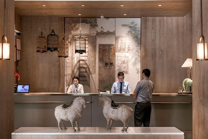 Imagen de los interiores del Hotel Guangzhou City Join Shipai Qiao Branch. Foto 12