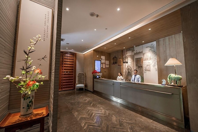 Imagen de los interiores del Hotel Guangzhou City Join Shipai Qiao Branch. Foto 17
