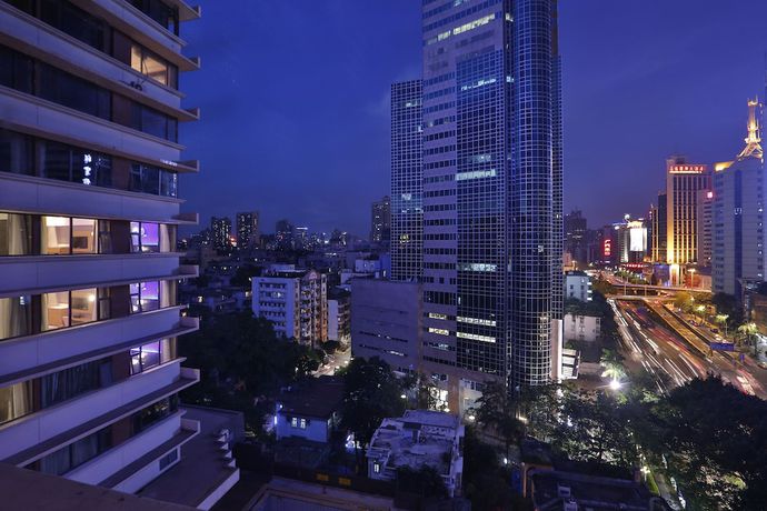 Imagen de los exteriores del Hotel Guangzhou Crystal Orange. Foto 18