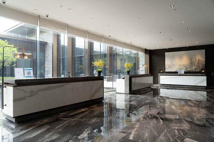 Imagen de los interiores del Hotel Guangzhou Marriott Baiyun. Foto 19