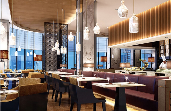 Imagen de los interiores del Hotel Guangzhou Vaperse Zhujiang Newtown. Foto 5