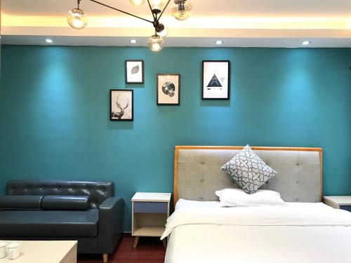 Imagen de la habitación del Hotel Guangzhou Xingke Apartment. Foto 7
