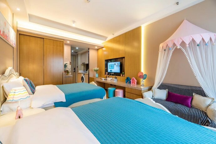Imagen de la habitación del Hotel Guangzhou Xiwuju Service Apartment. Foto 20