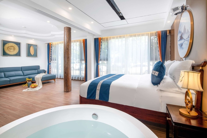 Imagen de la habitación del Hotel Gucheng district ying Xi ting Yu inn. Foto 9