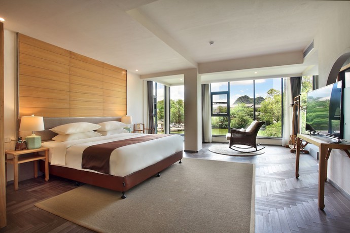 Imagen de la habitación del Hotel Guilin Heshe. Foto 9