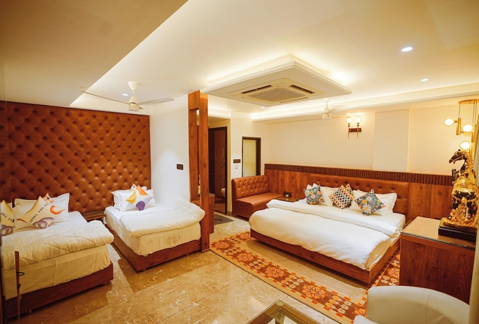 Imagen de la habitación del Hotel Guru Kripa, Bhopal. Foto 8