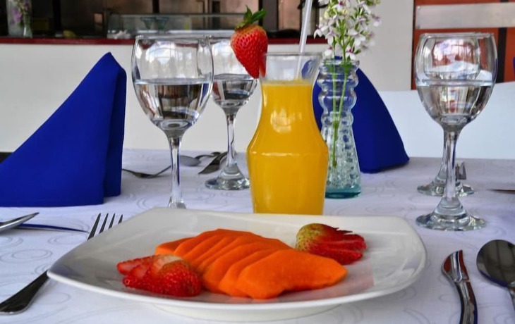 Imagen del bar/restaurante del Hotel Gustafha. Foto 2