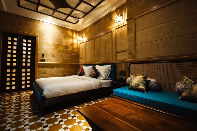 Imagen de la habitación del Hotel Guulab Haveli. Foto 5