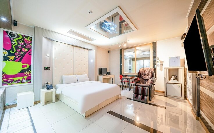 Imagen de la habitación del Hotel Gwangju Hanam One. Foto 12