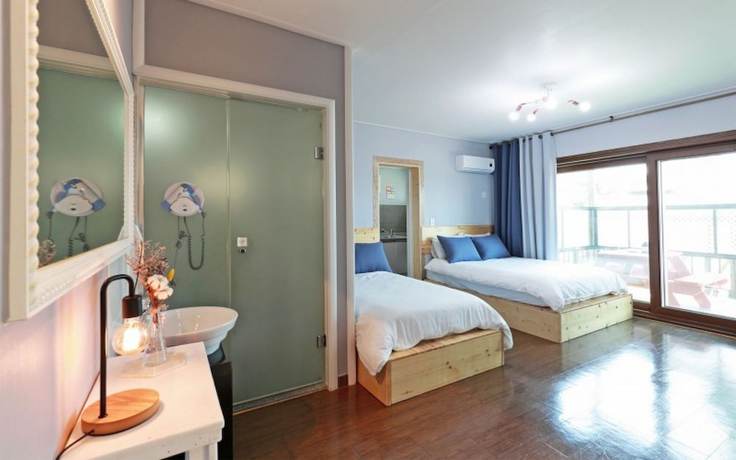 Imagen de la habitación del Hotel Gyeongju Beverly Hills Pension. Foto 2