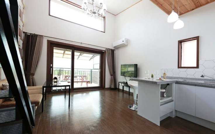 Imagen de la habitación del Hotel Gyeongju Beverly Hills Pension. Foto 13