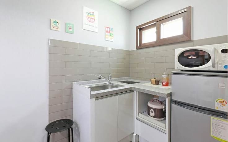 Imagen de la habitación del Hotel Gyeongju Beverly Hills Pension. Foto 14