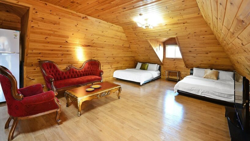 Imagen de la habitación del Hotel Gyeongju Euro Vill Spa Pension. Foto 18