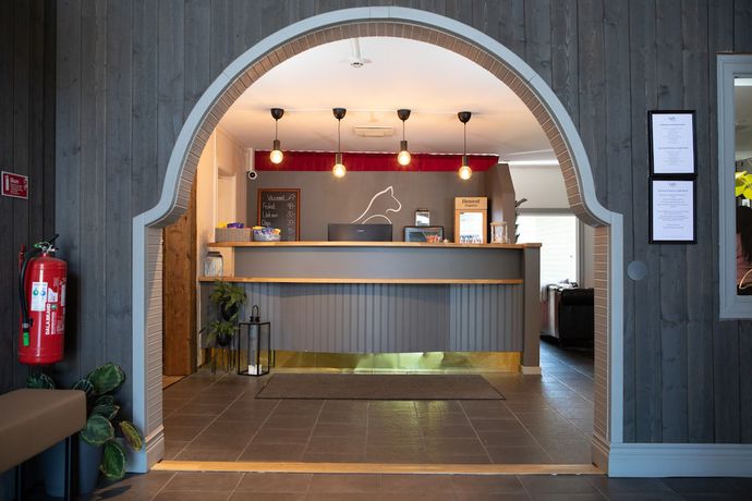 Imagen de los interiores del Hotel Gyllel And Restaurang Br&ouml;dernas. Foto 17