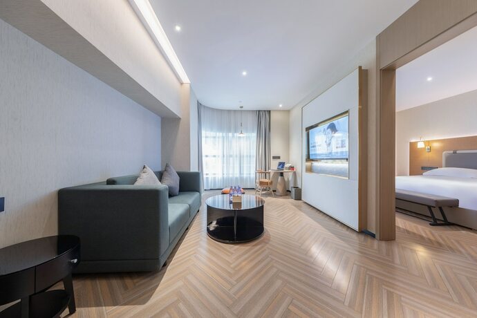 Imagen de la habitación del Hotel Gz Baiyun Airport Mehood Liz T1. Foto 13