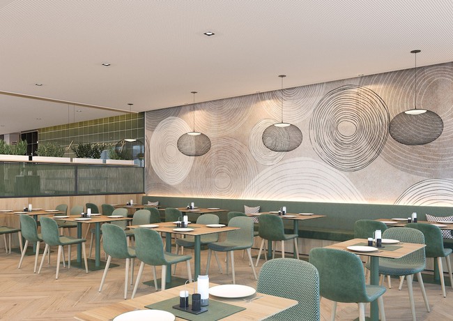 Imagen del bar/restaurante del Hotel H+ Hotel Eschborn. Foto 1
