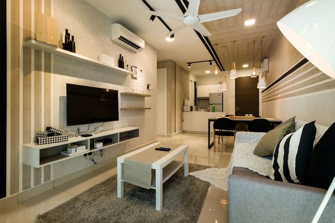 Imagen de la habitación del Hotel H20 Residences At Ara Damansara. Foto 18