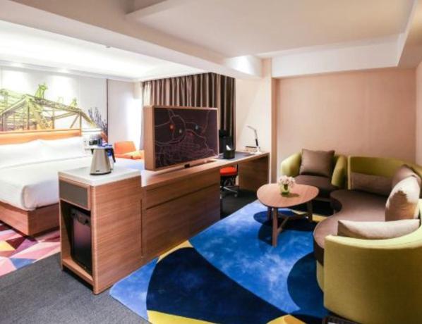 Imagen de la habitación del Hotel HAMPTON BY HILTON SUQIAN SUNING PLAZA. Foto 8