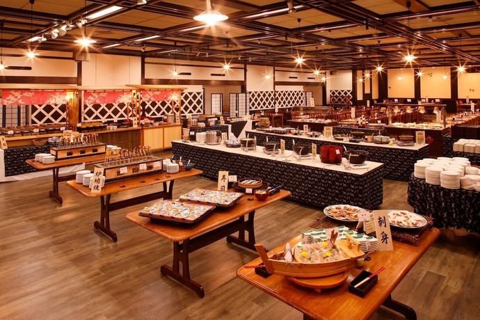 Imagen del bar/restaurante del Hotel HANAMAKI ONSEN HOTEL HANAMAKI. Foto 4