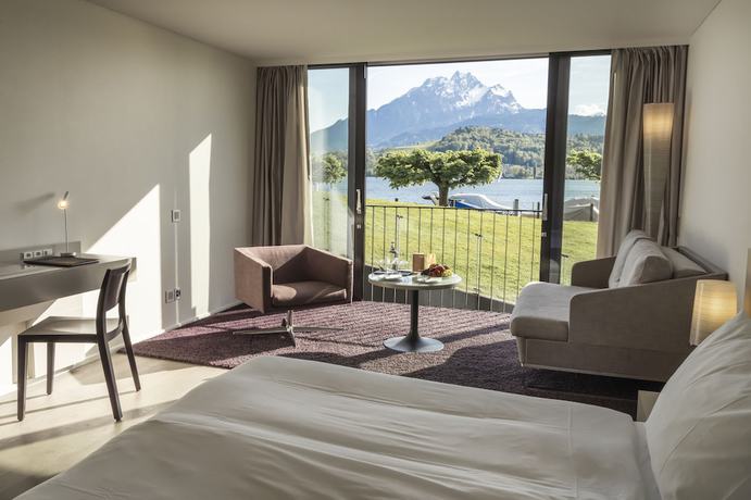 Imagen de la habitación del Hotel HERMITAGE Lake Lucerne - Beach Club & Lifestyle. Foto 3