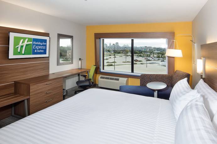 Imagen de la habitación del Hotel HOLIDAY INN EXPRESS AND SUITES EAST PEORIA - RIVER. Foto 13