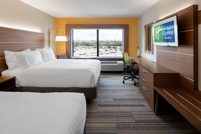 Imagen de la habitación del Hotel HOLIDAY INN EXPRESS AND SUITES EAST PEORIA - RIVER. Foto 14