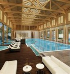 Imagen de la piscina del Hotel HOLIDAY INN RESORT BEIJING YANQING. Foto 5