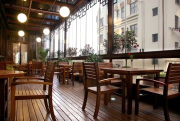 Imagen del bar/restaurante del Hotel HOME INN ZHONG SHAN PARK. Foto 3