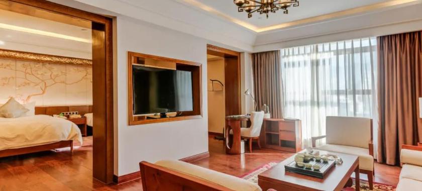 Imagen de la habitación del Hotel HONGGANG YANGSHENG THEMED HOTEL. Foto 18