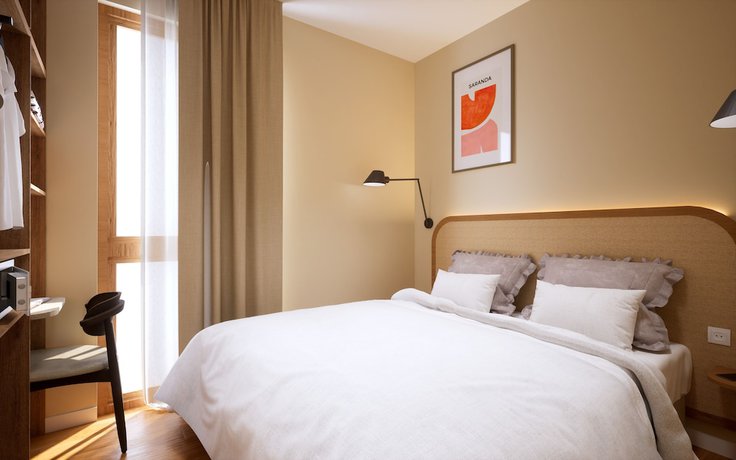 Imagen de la habitación del Hotel HOOD. Foto 5