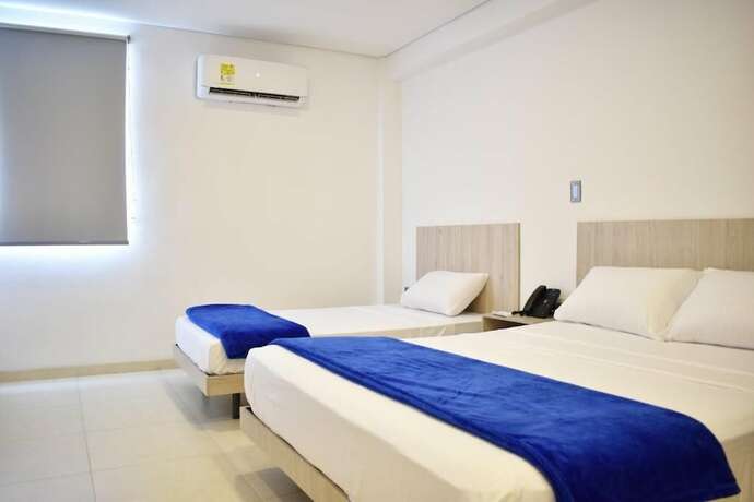 Imagen de la habitación del Hotel HOTEL BLU, Per&iacute;metro Urbano C&uacute;cuta. Foto 5