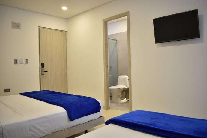 Imagen de la habitación del Hotel HOTEL BLU, Per&iacute;metro Urbano C&uacute;cuta. Foto 6