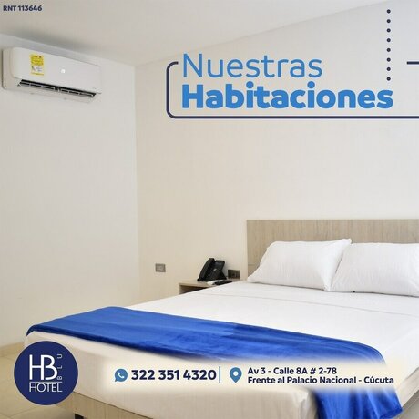 Imagen de la habitación del Hotel HOTEL BLU, Per&iacute;metro Urbano C&uacute;cuta. Foto 8