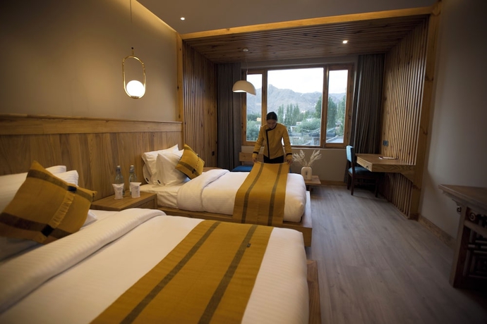 Imagen de la habitación del Hotel HOTEL REWA LADAKH. Foto 12