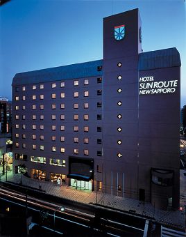 Imagen de los exteriores del Hotel HOTEL SUNROUTE NEW SAPPORO. Foto 7