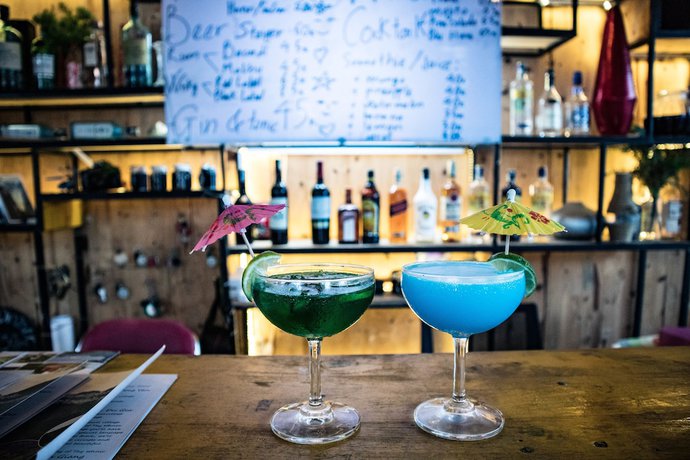 Imagen del bar/restaurante del Hotel Ha Giang Backpackers Hostel. Foto 8