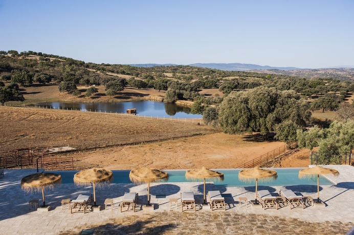 Imagen de la piscina del Hotel H&aacute;bitat Cigue&ntilde;a Negra. Foto 18