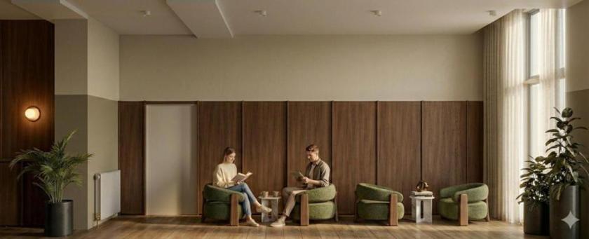 Imagen de los interiores del Hotel Habyt Vienna. Foto 7