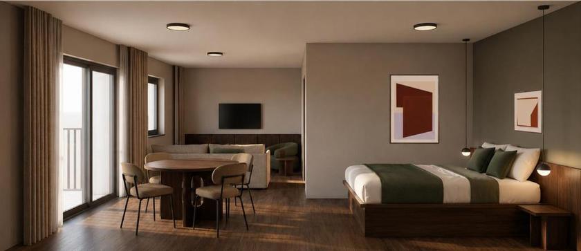 Imagen de la habitación del Hotel Habyt Vienna. Foto 3