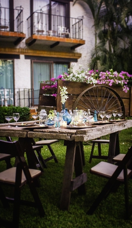 Imagen del bar/restaurante del Hotel Hacienda Buenaventura and Mexican Charm - All Inclusive. Foto 2