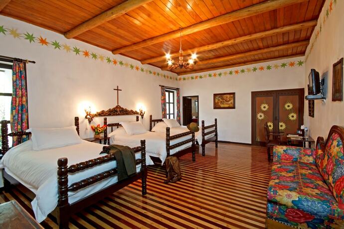 Imagen de la habitación del Hotel Hacienda Chorlavi. Foto 12