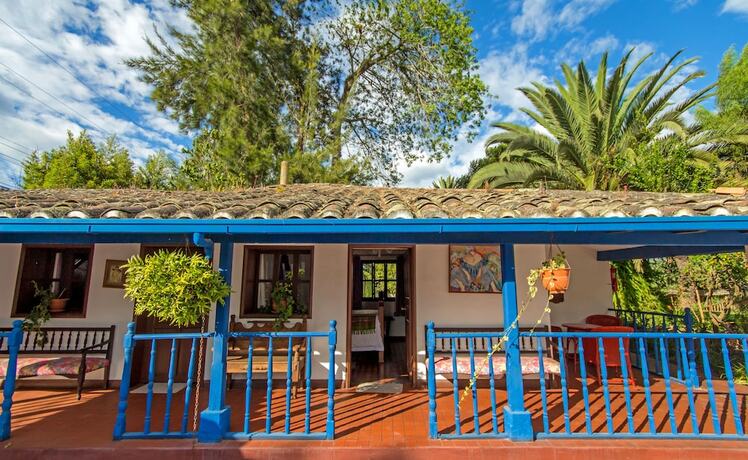 Imagen de la habitación del Hotel Hacienda Chorlavi. Foto 20