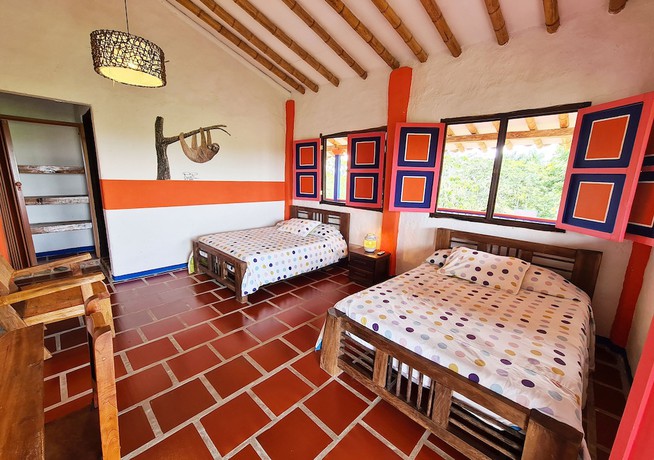 Imagen de la habitación del Hotel Hacienda El Percal. Foto 17