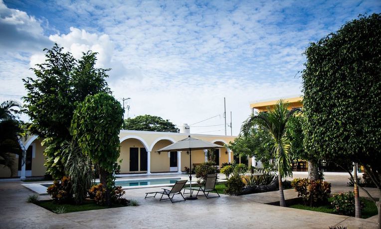 Imagen de los exteriores del Hotel Hacienda Izamal. Foto 15