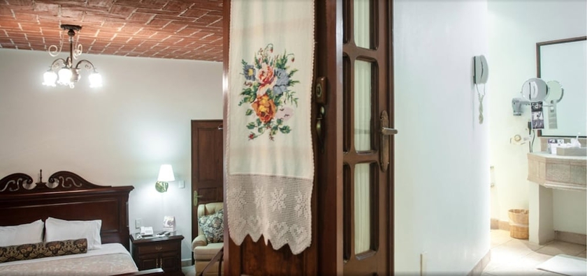 Imagen de la habitación del Hotel Hacienda Los Laureles - Spa. Foto 11