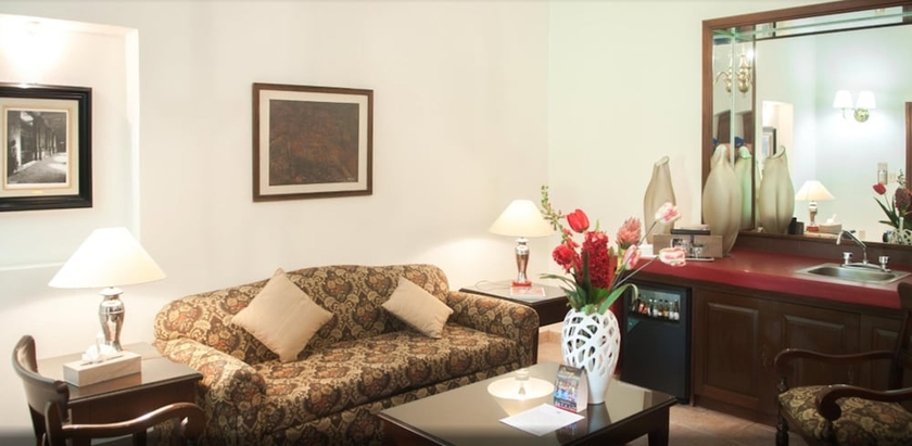 Imagen de la habitación del Hotel Hacienda Los Laureles - Spa. Foto 13