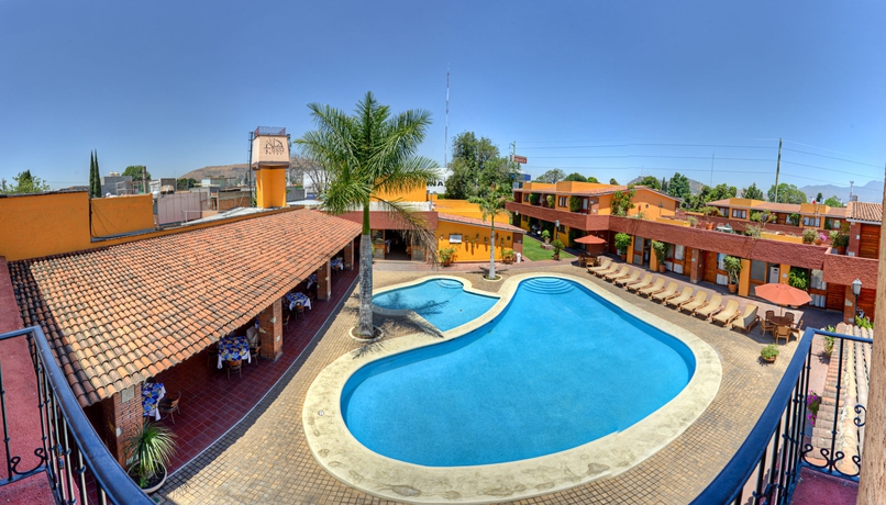 Imagen de la piscina del Hotel Hacienda, Oaxaca de Juárez. Foto 9